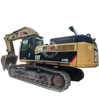 quality Used Hydraulic Heavy Equipment 48/49 Ton Kobelco / Komatsu / Hitachi / Cat349 Used Wheel Digger / Crawler / Excavator 1.8-3.11m ³ factory